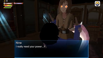 Femdom university demon house scene