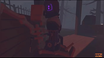 Horny rec room whore fucks a skeleton in crescendo