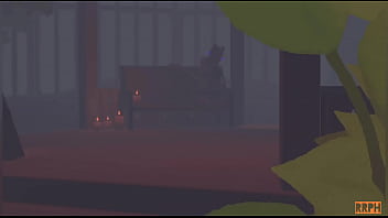 Horny rec room whore fucks a skeleton in crescendo