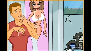 Big ass blonde gets plowed by manly stud