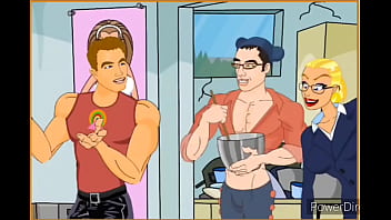 Big ass blonde gets plowed by manly stud