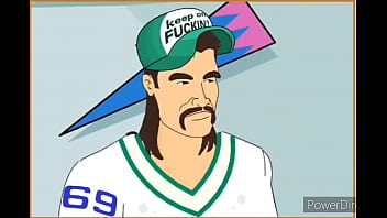 Big ass blonde gets plowed by manly stud