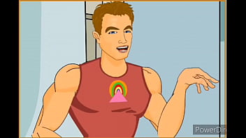 Big ass blonde gets plowed by manly stud