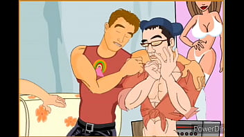 Big ass blonde gets plowed by manly stud