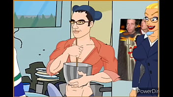 Big ass blonde gets plowed by manly stud