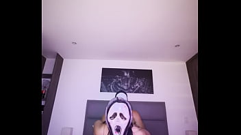 Follando con scary movie en la noche de brujitas