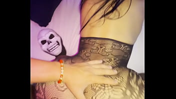 Follando con scary movie en la noche de brujitas