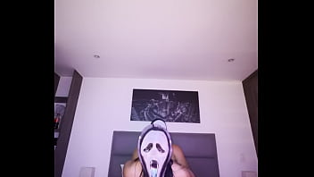 Follando con scary movie en la noche de brujitas
