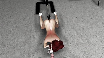 Saiko and monica using machine in xstoryplayer