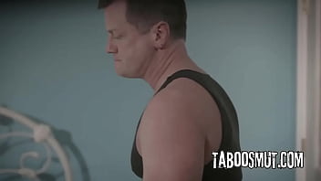 Stepdad bangs his brunette teen stepdaughter