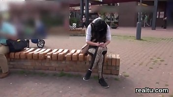 Gorgeous czech chick gets teased in the mall and pounded in pov