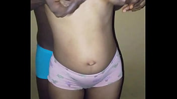 Playing with step mummy big tit