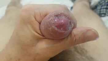 Mi Cock With Precum thumbnail