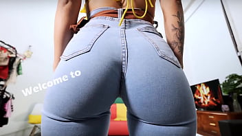 One of the best butts in tight jeans you will see this year