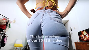 One of the best butts in tight jeans you will see this year