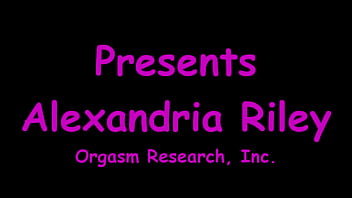 Orgasm research inc alexandria riley