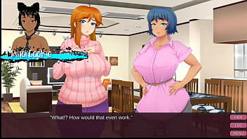 Milfs amanda came to visit and marisa wants to give a hand job and kiss