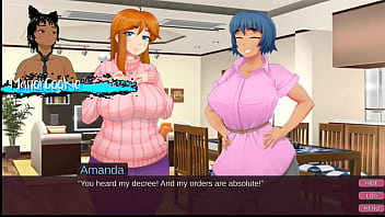 Milfs amanda came to visit and marisa wants to give a hand job and kiss