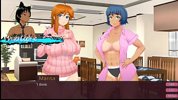 Milfs amanda came to visit and marisa wants to give a hand job and kiss