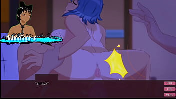 Milfs amanda came to visit and marisa wants to give a hand job and kiss