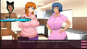 Milfs amanda came to visit and marisa wants to give a hand job and kiss