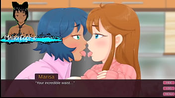 Milfs amanda came to visit and marisa wants to give a hand job and kiss