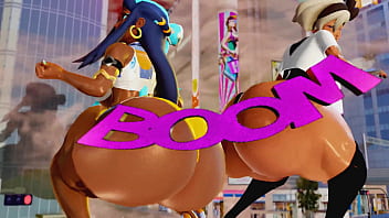 Nessa and bea twerking off