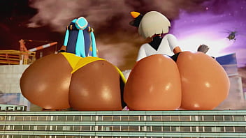 Nessa And Bea Twerking Off thumbnail
