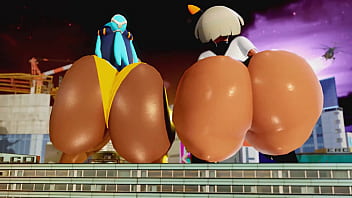 Nessa and bea twerking off Nessa and bea twerking off