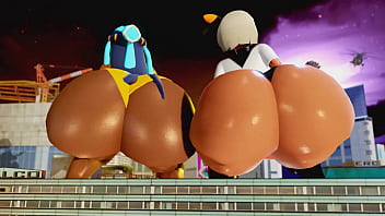 Nessa and bea twerking off Nessa and bea twerking off