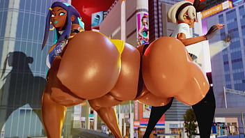 Nessa and bea twerking off