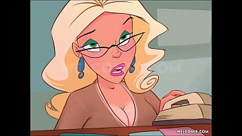 Anna at the gynecologist showing off her shaved pussy