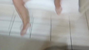 On the beach stepmother pleases me and masturbates completely naked