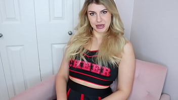 Cum with the hottest cheerleader joi