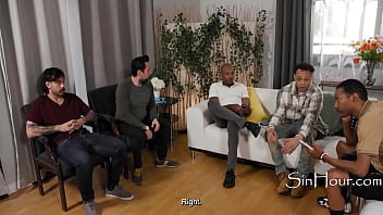 Resuscitation to ejaculation unexpected gangbang orgy erupts