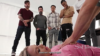 Resuscitation to ejaculation unexpected gangbang orgy erupts