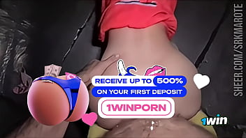 I ate the naughty on the roof of the building on all fours making her moan deliciously