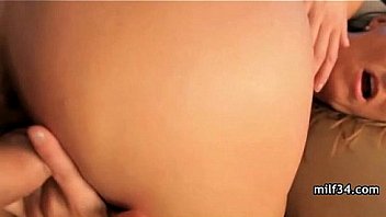 Trashy hot milf is horny for a fuck