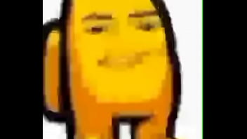 Banana dura na calça do flamingo