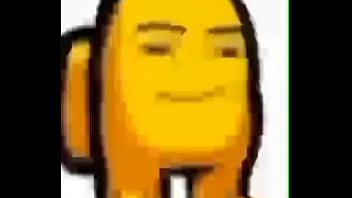 Banana dura na calça do flamingo