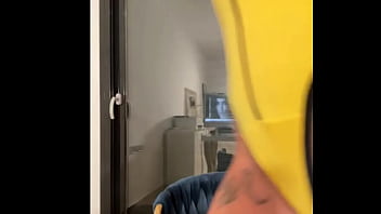 Hot tarantino cosplay sucking dildo and doing horny show susy gala