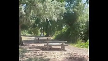 Beautiful day to fuck the park pull up on me and get piped ma