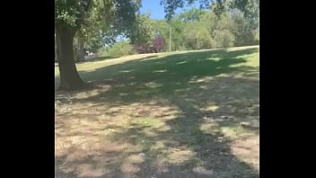 Beautiful day to fuck the park pull up on me and get piped ma