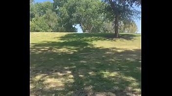 Beautiful day to fuck the park pull up on me and get piped ma