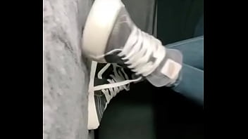 It’s been a long time hello do you like my black socks ~ check out my of #socksfetisch #bar