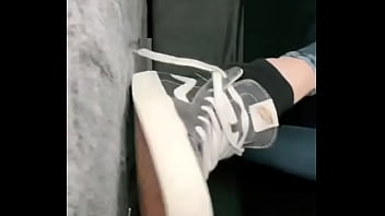 It’s been a long time hello do you like my black socks ~ check out my of #socksfetisch #bar