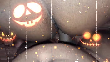 Dando o cuzinho no dia das bruxas