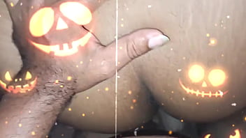 Dando o cuzinho no dia das bruxas