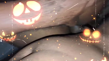 Dando o cuzinho no dia das bruxas