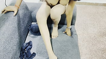 Indian model teen play solo amazing performance